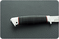 Нож Попутчик наборная кожа, 95х18, алюминий : фото 5