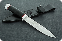 Нож Попутчик наборная кожа, 95х18, алюминий : фото 10