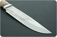 Нож Таежный-2 кап березовый, 95х18, алюминий : фото 4