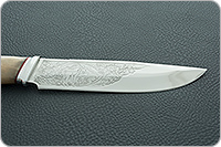 Нож Таежный-2 кап березовый, 95х18, алюминий : фото 7