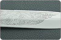 Нож Таежный-2 кап березовый, 95х18, алюминий : фото 8