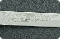 Нож Попутчик наборная кожа, 95х18, алюминий : фото 5