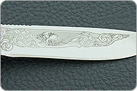 Нож Попутчик-2 наборная кожа, 95х18, текстолит : фото 5