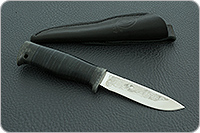 Нож Попутчик-2 наборная кожа, 95х18, текстолит : фото 7