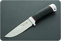 Нож Малек-2 наборная кожа, 95х18, алюминий : фото 2