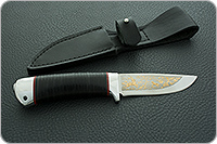 Нож Малек-2 наборная кожа, 95х18, алюминий : фото 10