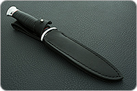 Нож Разведчик наборная кожа, 95х18, алюминий : фото 11