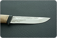 Нож Риф кап березовый, 95х18, текстолит : фото 7