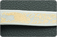 Нож Дикси наборная кожа, 95х18, текстолит : фото 8