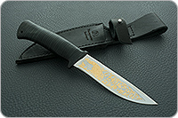 Нож Дикси наборная кожа, 95х18, текстолит : фото 10