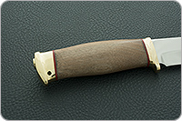 Нож Атаман орех, латунь, без золочения : фото 3