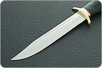 Нож Разведчик стабилизированный кап, 95х18, латунь : фото 3