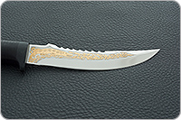 Нож Рыбацкий-1 наборная кожа, 95х18, текстолит : фото 7