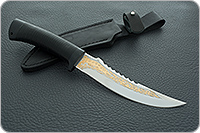 Нож Рыбацкий-1 наборная кожа, 95х18, текстолит : фото 10