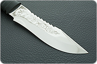 Нож Тайга наборная кожа, текстолит, без золочения : фото 2