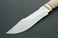Нож Тайга кап березовый, 95х18, латунь : фото 3