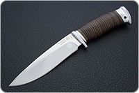 Нож Артыбаш наборная кожа, алюминий, без золочения : фото 2