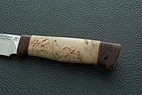 Нож Домбай-2 карельская береза, 95х18, текстолит : фото 6