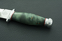 Кинжал охотничий-С стабилизированный кап, 95х18, алюминий : фото 3