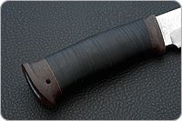 Нож Таежный-2 наборная кожа, текстолит, без золочения : фото 3