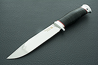 Нож Баджер-2 наборная кожа, 95х18, алюминий : фото 2