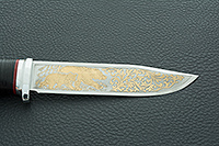 Нож Баджер-2 наборная кожа, 95х18, алюминий : фото 7