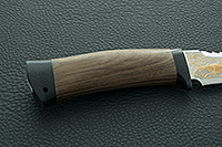 Нож Катран орех, 95х18, текстолит : фото 5
