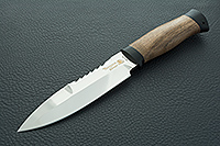 Нож Спас-1 орех, 95х18, текстолит : фото 2