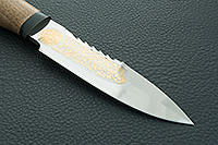 Нож Спас-1 орех, 95х18, текстолит : фото 4