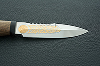 Нож Спас-1 орех, 95х18, текстолит : фото 7