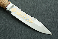 Нож Спас-1 береста, 95х18, алюминий : фото 4