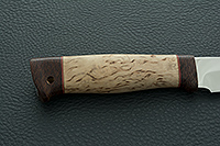 Нож Домбай-2 карельская береза, эи-107, текстолит : фото 5