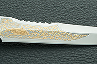 Нож Катран орех, 95х18, текстолит : фото 5