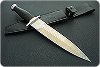 Кинжал охотничий-С наборная кожа, 95х18, алюминий : фото 9