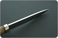 Нож Артыбаш орех, 95х18, латунь : фото 5