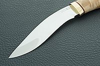 Нож Ермак кап березовый, 95х18, латунь : фото 3