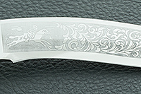 Нож Ермак кап березовый, 95х18, латунь : фото 8