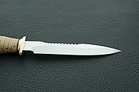 Нож Спас-6 береста, 95х18, латунь : фото 8