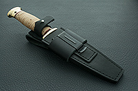 Нож Спас-6 береста, 95х18, латунь : фото 14