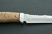 Нож Катран береста, 95х18, алюминий : фото 8