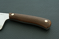 Топорик кухонный (насечки) накладки текстолит, 95х18, цельнометаллический : фото 6