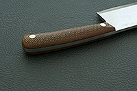 Топорик кухонный (насечки) накладки текстолит, 95х18, цельнометаллический : фото 9