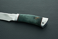 Нож Тайга стабилизированный кап, 95х18, алюминий : фото 6