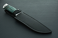 Нож Тайга стабилизированный кап, 95х18, алюминий : фото 10