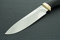 Нож Артыбаш наборная кожа, 95х18, латунь : фото 3