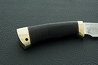 Нож Артыбаш наборная кожа, 95х18, латунь : фото 5