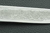 Нож Артыбаш наборная кожа, 95х18, латунь : фото 8