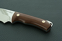 Нож Скат-2 накладки текстолит, 95х18, цельнометаллический : фото 6