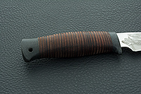 Нож Гелиос-2 наборная кожа, 95х18, текстолит : фото 5