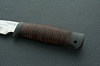 Нож Гелиос-2 наборная кожа, 95х18, текстолит : фото 6